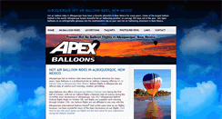 Desktop Screenshot of abqballoonrides.com